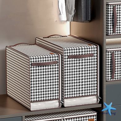 Сумка – валіза для зберігання одягу, білизни, ковдр Органайзер для шафи, 60 х 45 х 25 см