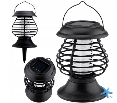 Світильник садовий антимоскітний Bug Zapper &bull; Вуличний LED світильник-пастка від комарів і літаючих комах для саду, дачі, тераси та альтанки