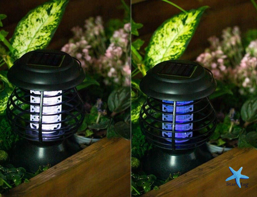 Світильник садовий антимоскітний Bug Zapper &bull; Вуличний LED світильник-пастка від комарів і літаючих комах для саду, дачі, тераси та альтанки