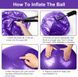 Фитнес мяч 75 см Rising Anti Burst Gym Ball для тренировок ∙ Универсальный мяч Gym Ball для тренировок дома