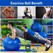 Фитнес мяч 75 см Rising Anti Burst Gym Ball для тренировок ∙ Универсальный мяч Gym Ball для тренировок дома