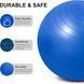 Фитнес мяч 75 см Rising Anti Burst Gym Ball для тренировок ∙ Универсальный мяч Gym Ball для тренировок дома