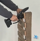 Акумуляторна міні пила DUC157 8" 2х24V з 2 акумуляторами ∙ Електрична ланцюгова пилка - сучкоріз для дачі, саду