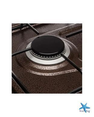 Газовая настольная плита на 3 конфорки YUCEL O-300-LPG-CUPPER &bull; Трехконфорочная плита для дома, дачи, летней кухни и приготовления пищи