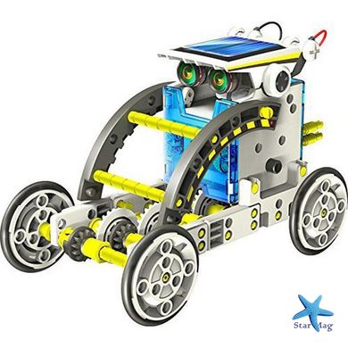 Робот-конструктор Solar Robot 13 в 1 на сонячній батареї