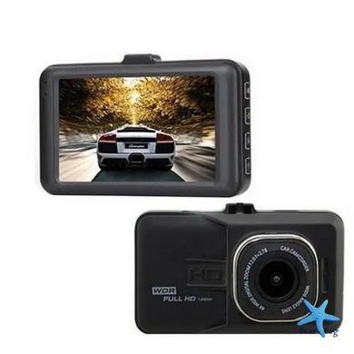 Автомобільний відеореєстратор Car Camera XL-5557 з сенсорним екраном ∙ Відеореєстратор для авто Q06 T626-2 з Full HD записом
