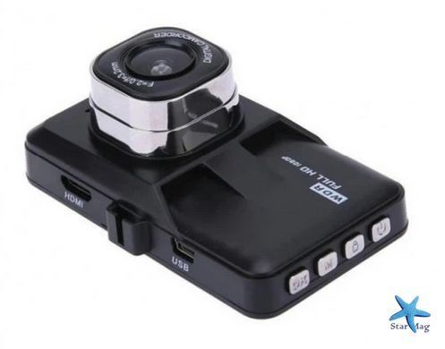 Автомобільний відеореєстратор Car Camera XL-5557 з сенсорним екраном ∙ Відеореєстратор для авто Q06 T626-2 з Full HD записом