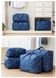Сумка - органайзер в гардероб для хранения одежды, белья, одеял, 58 х 38 х 22 см
