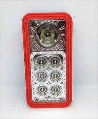 Аварийная светодиодная лампа YJ-8682 Аккумуляторный фонарь 32+7 LED