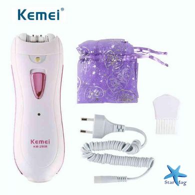 Эпилятор Kemei KM- 290R - удаление волос CG22 PR4