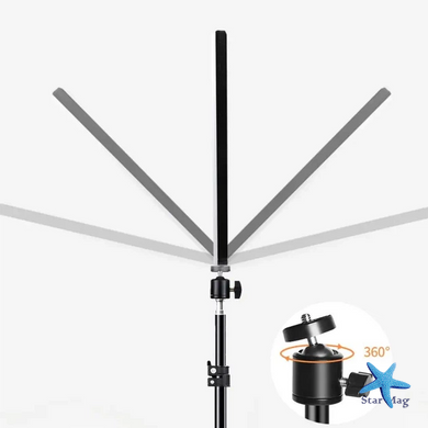 Свет блогера LED LAMP PL-26 &bull; Кольцевая LED-лампа для фото, видео, макияжа, стримов и съемки контента