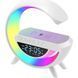 Смарт-лампа G-Smart G-11 RGB 4в1 &bull; Настільна лампа-нічник G-Smart G-11 з Bluetooth-колонкою, будильником і бездротовою зарядкою 15 Вт