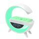 Смарт-лампа G-Smart G-11 RGB 4в1 &bull; Настільна лампа-нічник G-Smart G-11 з Bluetooth-колонкою, будильником і бездротовою зарядкою 15 Вт