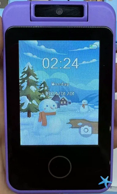Інтерактивний дитячий смартфон 2.8 inch із сенсорним IPS-екраном &bull; Іграшковий смартфон для дітей з камерою, іграми, музикою та розвивальними функціями