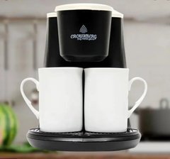 Кофеварка капельная профессиональная с двумя чашками Сrownberg CB-1568 Автоматическая кофемашина
