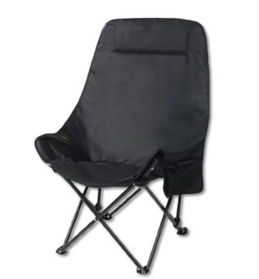 Складной туристический стул MA560black 45&times;93&times;58 см зеленый до 200 кг &bull; Кресло для пикника, рыбалки, кемпинга и отдыха на природе