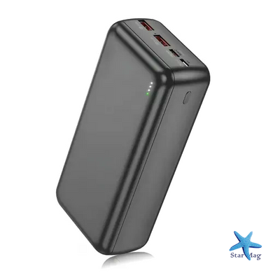 Power Bank Awei J38B 50000mAh чорний &bull; Повербанк Awei J38B 50000mAh 22.5W зі швидкою зарядкою PD/QC і Type-C
