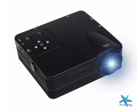 Мини проектор портативный мультимедийный Led Projector W662 H80
