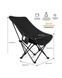 Складний туристичний стілець MA560black 45&times;93&times;58 см зелений до 200 кг &bull; Крісло для пікніка, риболовлі, кемпінгу та відпочинку на природі