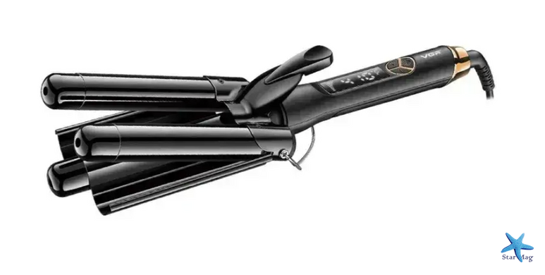 Щипцы VGR V-591 тройная плойка для создания объемных локонов ∙ Щипцы для завивки VGR V-591 для локонов