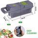 Универсальная овощерезка &ndash; мультислайсер Nicer Dicer 25 в 1 &middot; Терка &ndash; измельчитель с контейнером, 25 предметов