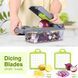 Универсальная овощерезка &ndash; мультислайсер Nicer Dicer 25 в 1 &middot; Терка &ndash; измельчитель с контейнером, 25 предметов