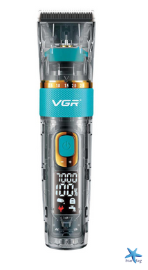 Машинка для стрижки VGR V-695 для волос и бороды ∙ Аккумуляторная беспроводная машинка VGR V-695