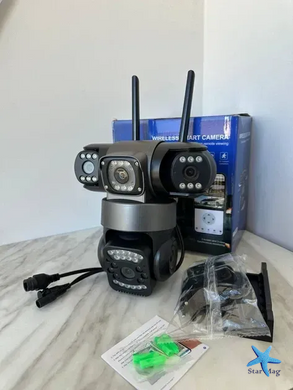 Уличная поворотная камера 4G Smart Camera SO-14 &bull; Камера видеонаблюдения с SIM-картой для дома, дачи и бизнеса &bull; Умная IP камера для наружного наблюдения и удаленного контроля