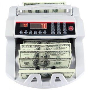 Рахункова машинка для грошей + Детектор валют Bill Counter 2108 UV &middot; Лічильник купюр &middot; Машинка для перерахунку грошей з детектором купюр