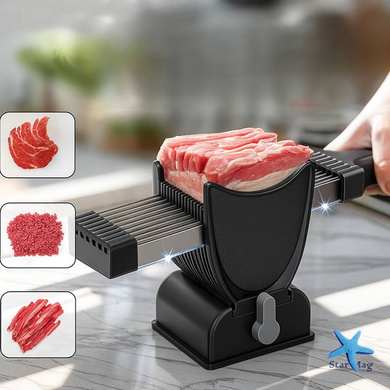 Ручной слайсер для мяса Fresh Meat Slicer &bull; Устройство для нарезки свежего мяса, рыбы и продуктов ровными ломтиками