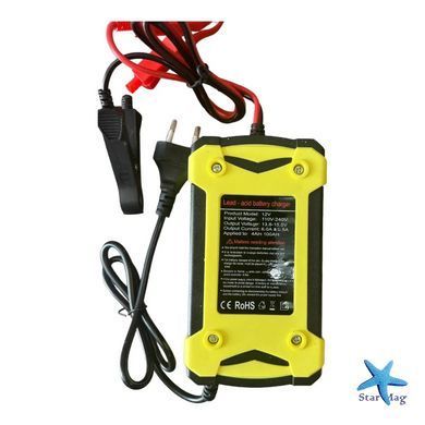 Зарядное устройство для автомобильного аккумулятора Smart Charger 12V 6A &bull; Полностью автоматическое зарядное устройство с 3 этапами зарядки