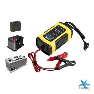 Зарядное устройство для автомобильного аккумулятора Smart Charger 12V 6A &bull; Полностью автоматическое зарядное устройство с 3 этапами зарядки