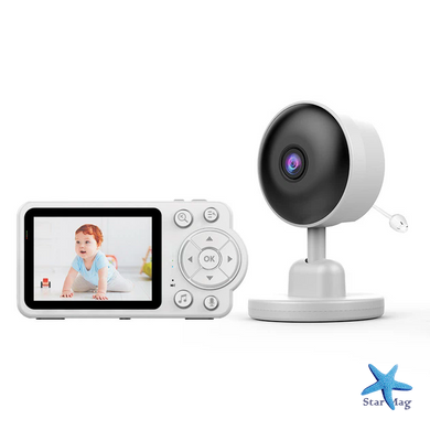 Відеоняня C3 з екраном 2,8&Prime; &bull; Цифрова відеоняня C3 з IPC-камерою, нічним баченням, двостороннім зв&rsquo;язком і датчиками мікроклімату
