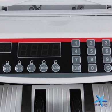 Рахункова машинка для грошей + Детектор валют Bill Counter 2108 UV · Лічильник купюр · Машинка для перерахунку грошей з детектором купюр