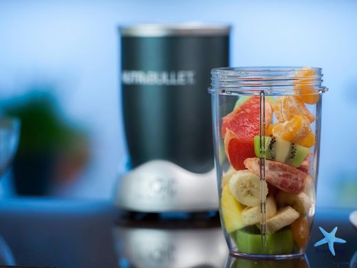 Стационарный блендер NutriBullet PRO 900W &bull; Персональный кухонный блендер для смузи, коктейлей, фруктов, овощей и спортивного питания