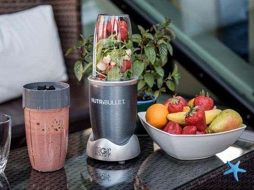 Стационарный блендер NutriBullet PRO 900W &bull; Персональный кухонный блендер для смузи, коктейлей, фруктов, овощей и спортивного питания