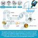 Аккумуляторная прочистная машина DOMOTEC 48V для дренажных труб ∙ Универсальная прочистная машина DOMOTEC 48V