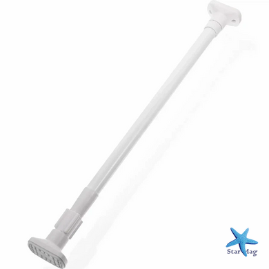 Карниз для ванної XL-1890 XL-1921 50&ndash;80 см &bull; Телескопічний карниз XL-1890 XL-1921 для шторки у ванну без свердління 50&ndash;80 см