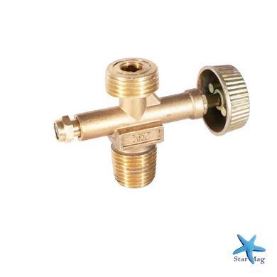 Вентиль газа Intertool для плиты турист газовых баллонов и горелок ∙ Вентиль для газових балонов INTERTOOL