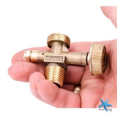 Вентиль газа Intertool для плиты турист газовых баллонов и горелок ∙ Вентиль для газових балонов INTERTOOL