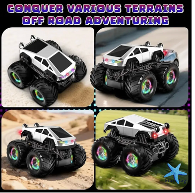 Машинка Джип Stunt Car OFF Road Cybertruck LH-C096 ∙ RC позашляховик Stunt Car Cybertruck з трюками 360&deg;