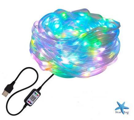 Вуличні вогні 5M Smart Bluetooth App Control ∙ Світлодіодна LED гірлянда 5M Smart з керуванням через додаток