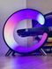 Ночник аккумуляторный с часами G63 Smart Light Sound Machine &bull; Лампа-колонка с беспроводной зарядкой Bluetooth и будильником