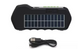 Радіоприймач акумуляторний 3в1 із USB-зарядкою LED-ліхтарем MP3-плеєром ∙ Портативний радіоприймач GD-LITE-11 із сонячною панеллю та Bluetooth