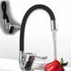 Змішувач гнучким краном 47 см для ванної та кухні Water tap HA-181 &bull; Кран із поворотним виливом 360&deg;