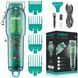 Професійна машинка для стрижки V-660 Professional Clipper Transparent Green &bull; Акумуляторна машинка для волосся VGR V-660