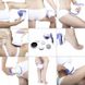 Ручний масажер Relax and Tone Антицелюлітний вібромасажер для тіла, рук та ніг, 4 насадки