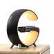 Ночник аккумуляторный с часами G63 Smart Light Sound Machine &bull; Лампа-колонка с беспроводной зарядкой Bluetooth и будильником