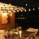 Гирлянда садовая светодиодная RED GARDEN 10м 25x LED лампочки &bull; LED подсветка ретро для дома и улицы питание от сети 220В