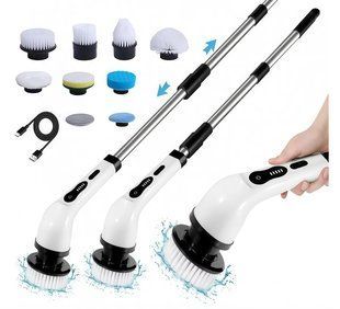 Електрична щітка для прибирання 9 в 1 Electric Cleaning Brush &bull; Універсальна електрощітка RESTEQ JY-6010 для дому